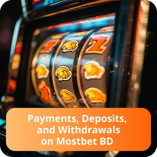 Payments, Deposits, and Withdrawals on Mostbet BD